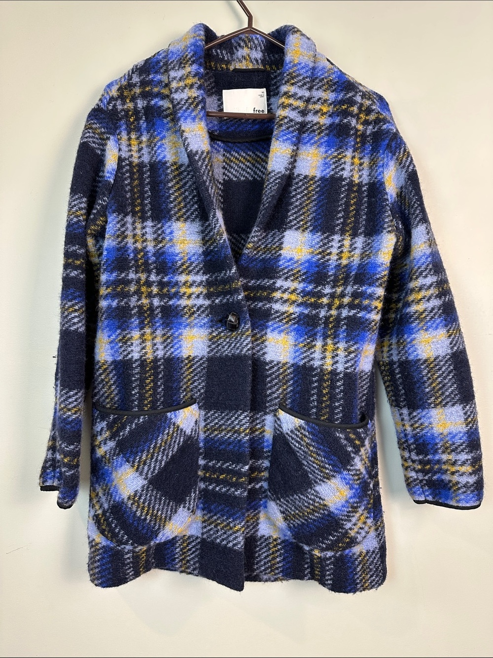 31. Wilfred free wool blend plaid Shacket